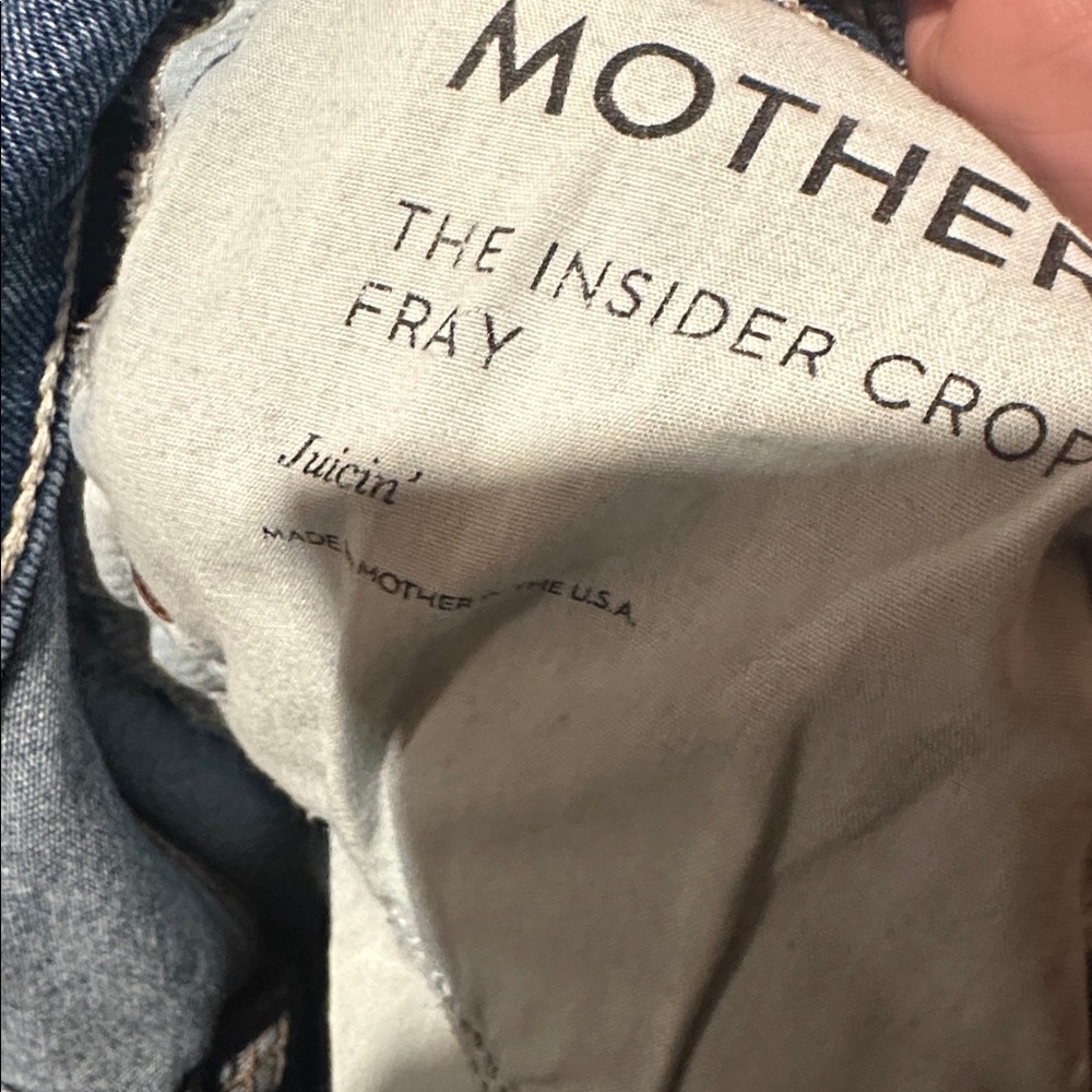 Mother jeans crop step fray - Picture 7 of 8